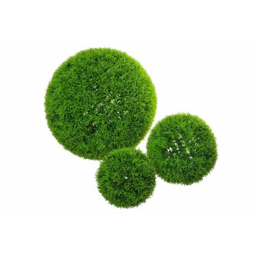 Veštačka zelena lopta trave 38 cm DAX134211 slika 2