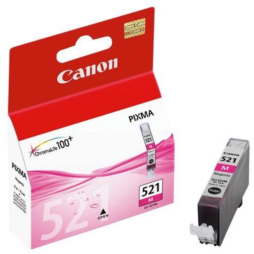 Tinta Canon CLI-521, magenta, 445 str. / 9 ml slika 2