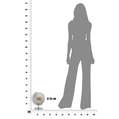 Mauro Ferretti Globus srebrni new cm ø 20x28 slika 8