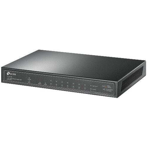 Switch TP-LINK TL-SG1210P Gigabit 10x RJ45 10 100 1000Mbps 1xSFP 8xPoE+ Desktop metalno kuciste slika 2