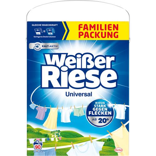 Weisser Riese Universal prašak 4,95kg, 90 pranja, xxl slika 1