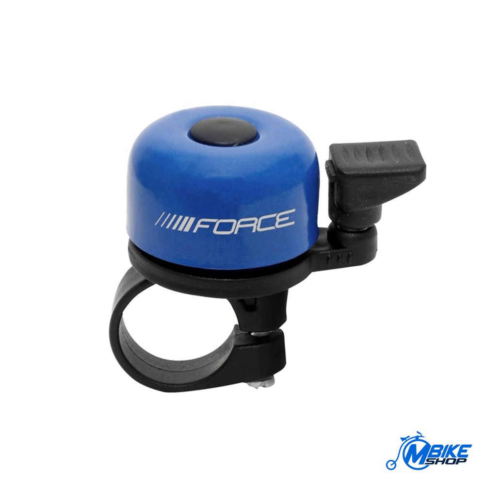 Force Zvonce za bicikl Mini Steel Blue slika 1