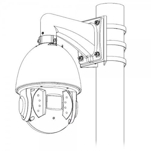 Dahua nosac PFA150 stubni nosac za PTZ kamere slika 4