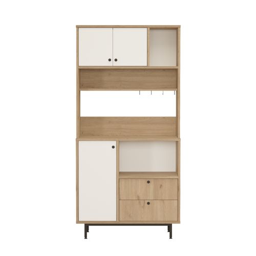 RE4-SW OakWhite Multi Purpose Cabinet slika 4