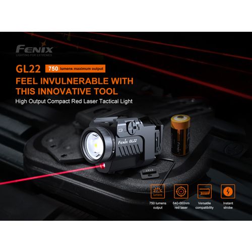 Fenix svjetiljka za oružje LED GL22 slika 5