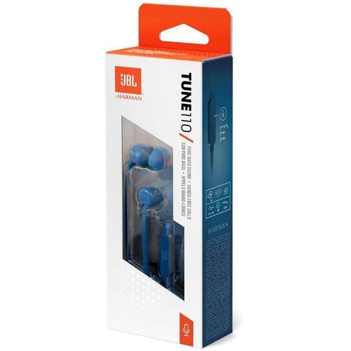 JBL Tune 110 In-ear slušalice s mikrofonom, plave slika 2