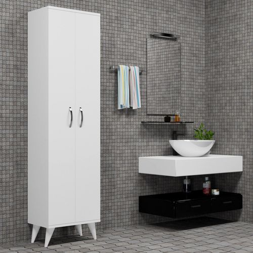 BDL0101 White Bathroom Cabinet slika 2