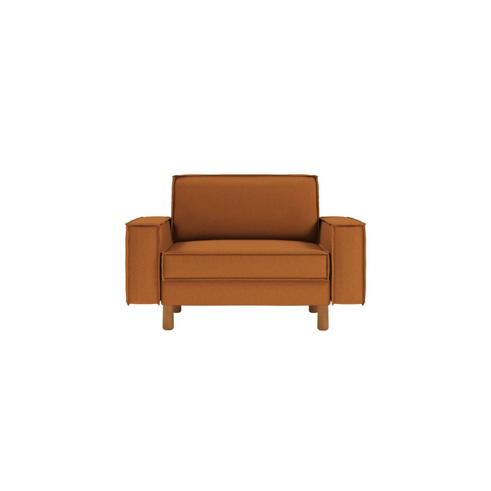 Sofa za Jednu Osobu Sparrow Loveseat - boje: karamel orah slika 2