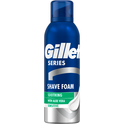 Gillette pjena za brijanje Soothing 200ml slika 1
