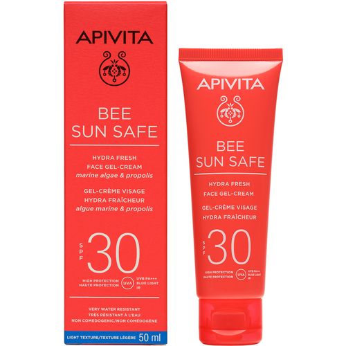 Apivita bee sun safe hidratantna gel-krema za lice SPF 30 50ml slika 1