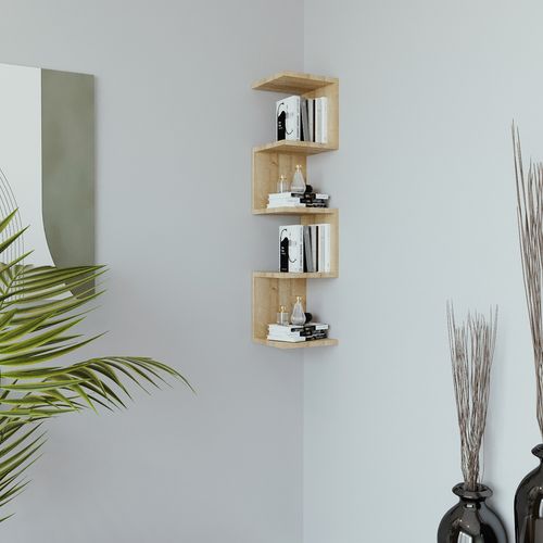 Schwabach L2022 Oak Wall Shelf slika 1