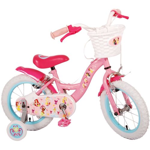 Dječji bicikl Disney Princess 14 inča Roza s dvije ručne kočnice slika 2