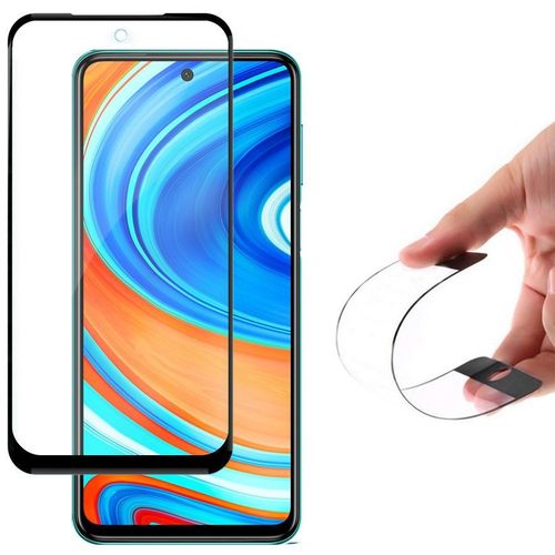 Zaštitno staklo Flexi Nano sa okvirom za Xiaomi Redmi Note 9 Pro / Redmi Note 9S / Poco X3 NFC slika 1