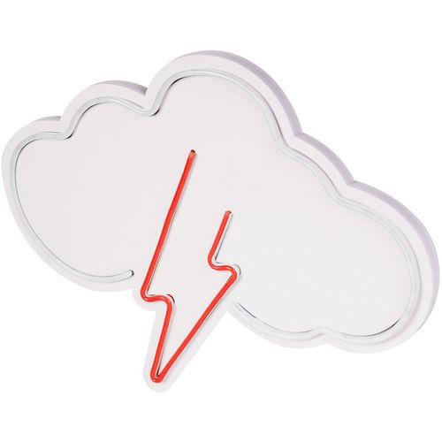 Wallity Ukrasna plastična LED rasvjeta, Thunder Storm - White, Red slika 4