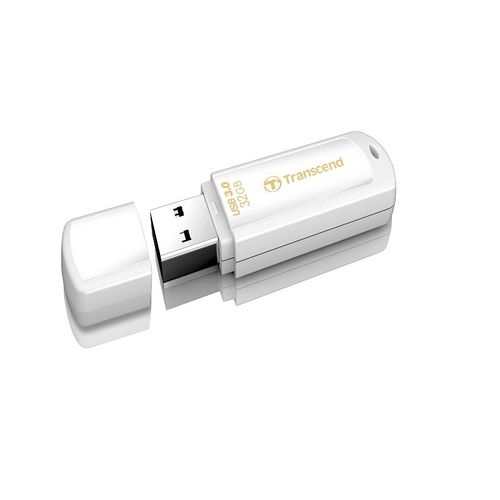 Transcend TS32GJF730 USB 32GB, JetFlash 730, USB3.1 Gen1, 70/18 MB/s, White slika 1