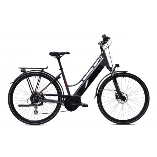 Capriolo E-BIKE ECO 700.3 LADY 28" sivi-ružičasti slika 2