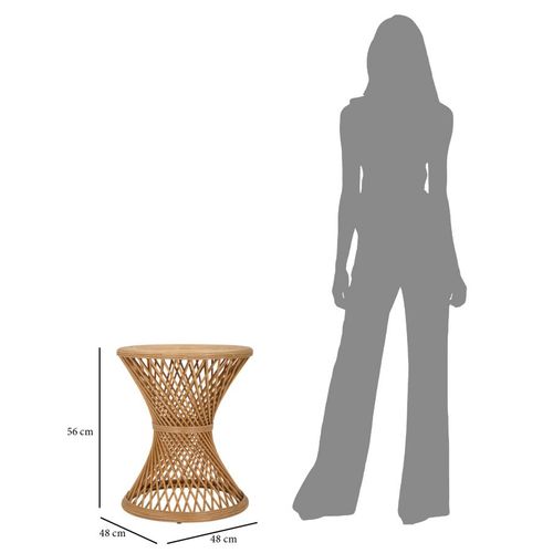 Mauro Ferretti Stol od ratana cm ø 48x56 slika 6