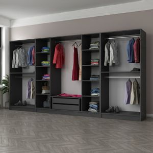 Kale - 4943 Anthracite Wardrobe