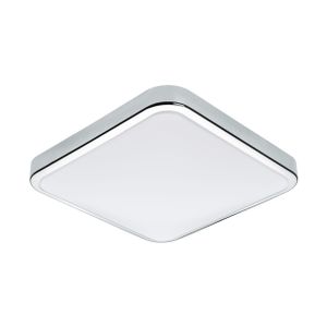 Eglo Manilva 1 plafonjera/1, led, 16w, 1500lm, 290x290, krom/bijela  