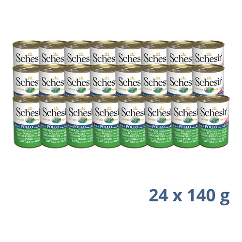 Schesir Kitten - Piletina i aloja u želeu 3.4 kg slika 1