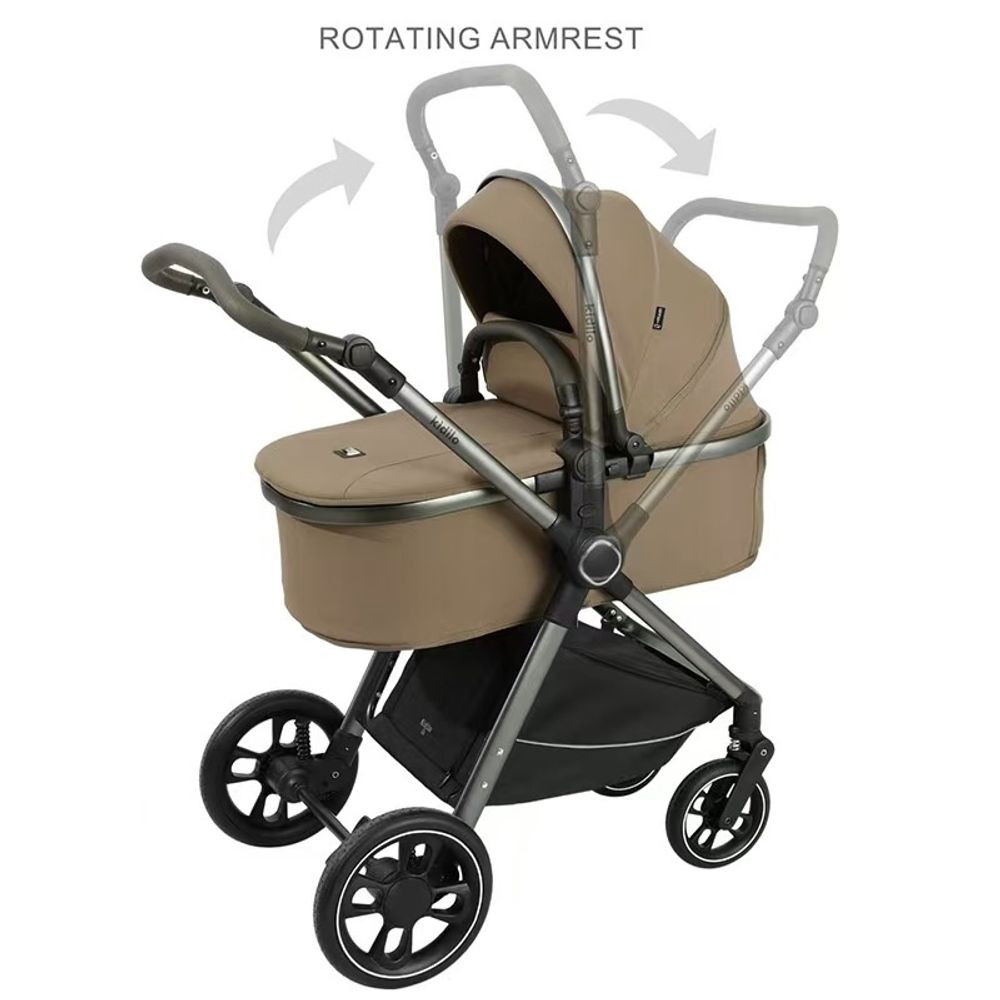 Kidilo Kolica A8+C 3u1, Khaki slika 2