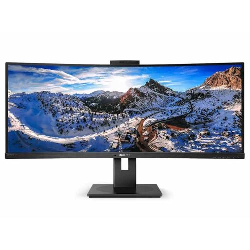 Philips 346P1CRH/00 Monitor 34"/VA,zakrivljen,21:9/3440x1440/100Hz/4ms GtG/HDMI,DP,USB,LAN/kamera slika 1