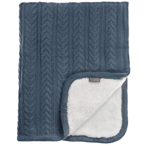 Vinter & Bloom Cuddly deka - Storm Blue slika 1