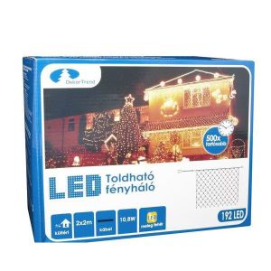 DekorTrend LED rasvjeta 192 topla bijela 2.0 x 2.0 KDK 016