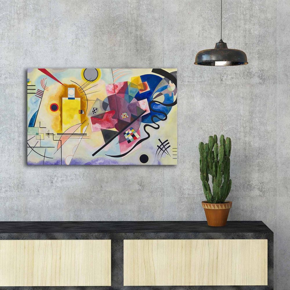 FAMOUSART-117 Dekorativna Slikarska Platna u Više Boja slika 1