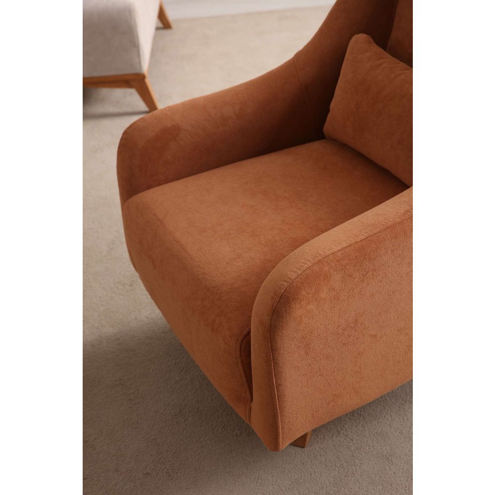 Wing Chair Hera - Narandžasta slika 2