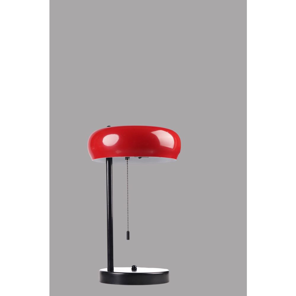Crvena i Crna Stolna Lampa 8896-6 slika 3