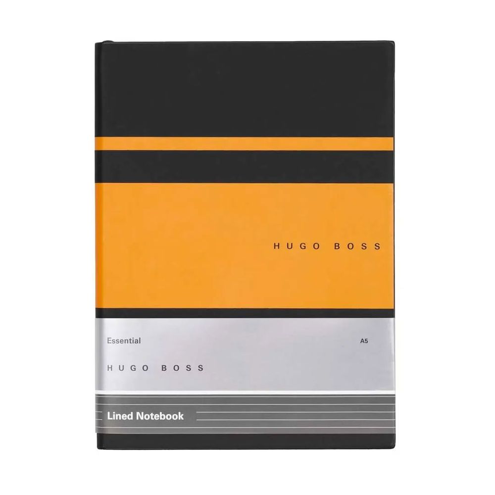 Notes A5 Essential Gear Matrix HNH127SL dikto, žuti, Hugo Boss slika 1