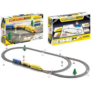 Electric Train + Tracks For Train Fans Two speed trains TRAIN BUILDER