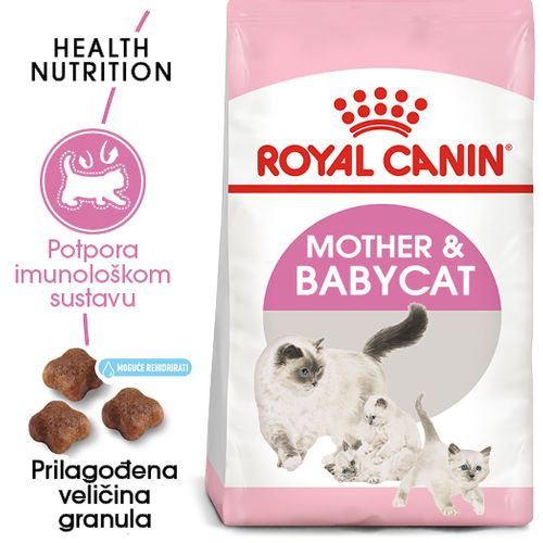 ROYAL CANIN FHN Mother&Babycat, potpuna hrana za mačiće (1-4 mjeseca), te za mačke u graviditetu i laktaciji, 400 g slika 6