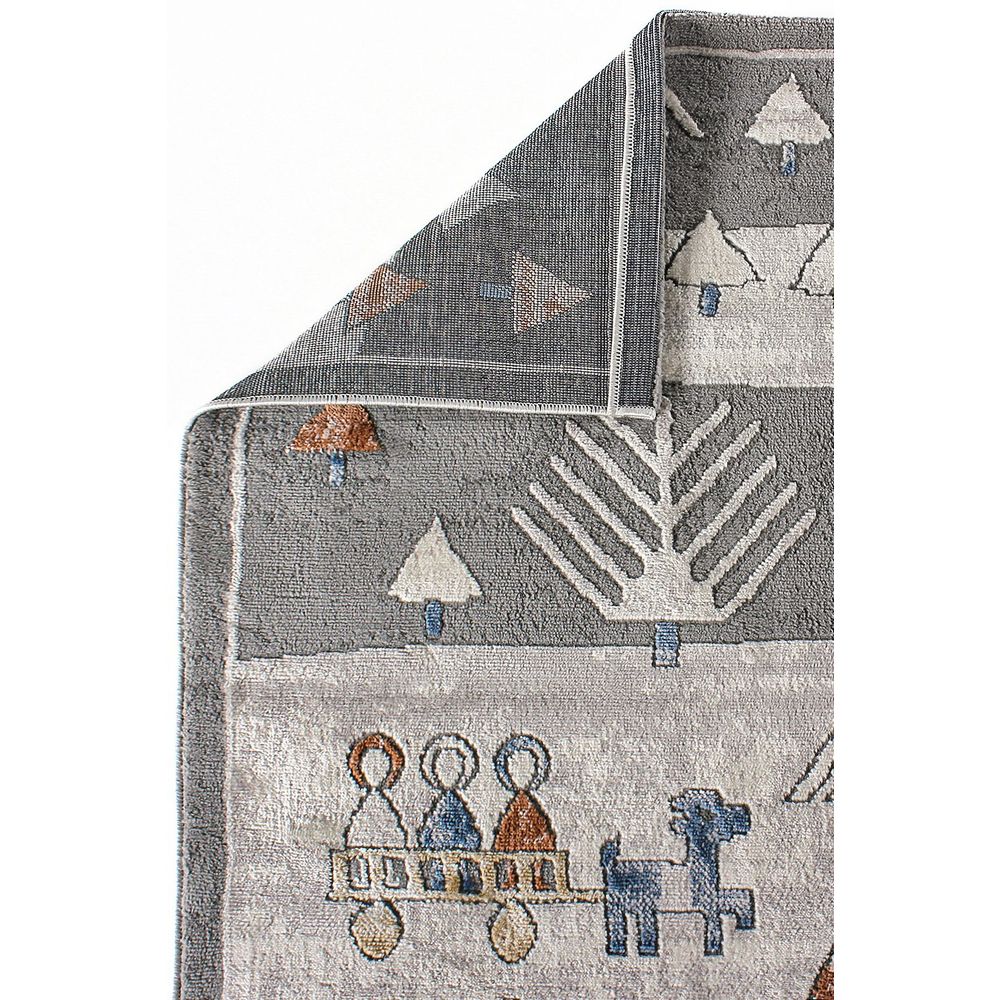 Motto Kids 4583 Sivi Tepih (200 x 290 cm) slika 3