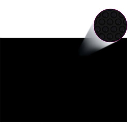Pravokutni pokrivač za bazen 600 x 400 cm PE crni slika 12
