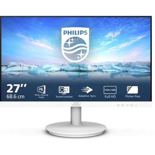 Monitor Philips 27" 271V8AW, VGA, HDMI, zvuč., bijeli 271V8AW/00 slika 2