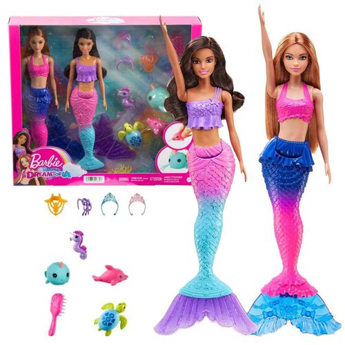 Barbie sirena set 2 lutke slika 1