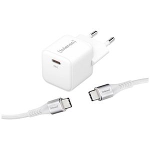 Intenso 30W GaN punjač s USB-C priključkom W30C + USB-C kabel 60W 1.5M