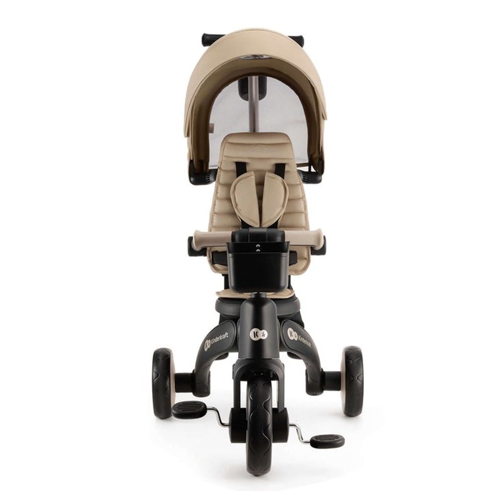Kinderkraft Sklopivi rotirajući tricikl 5U1 Jazz 2, Beige slika 4