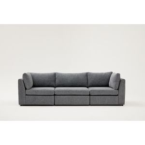 Atelier Del Sofa Mottona 3-Seat Sofa - Grey Grey 3-Seat Sofa