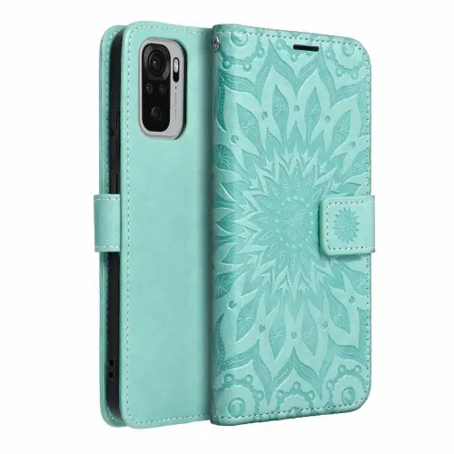 MEZZO Book case preklopna torbica za XIAOMI Redmi NOTE 10 / 10S mandala green slika 4