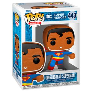 POP figure DC Comics Holiday Gingerbread Superman