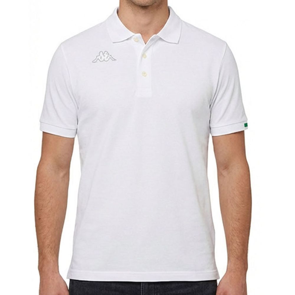 Kappa Muška polo majica Logo Maltaxita MSS, Bijela slika 1