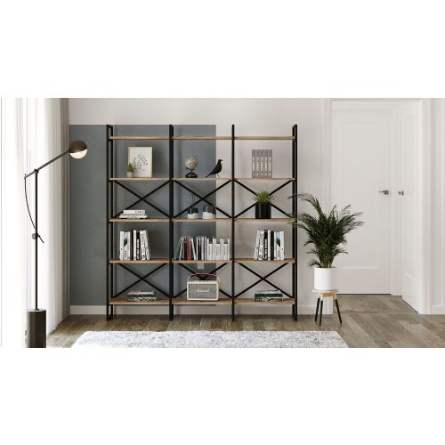 Hanah Home VG6 - A Atlantic Pine Bookshelf slika 3