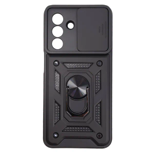 MM TPU SAM GALAXY A27 ANTI-SHOCK WITH RING crna