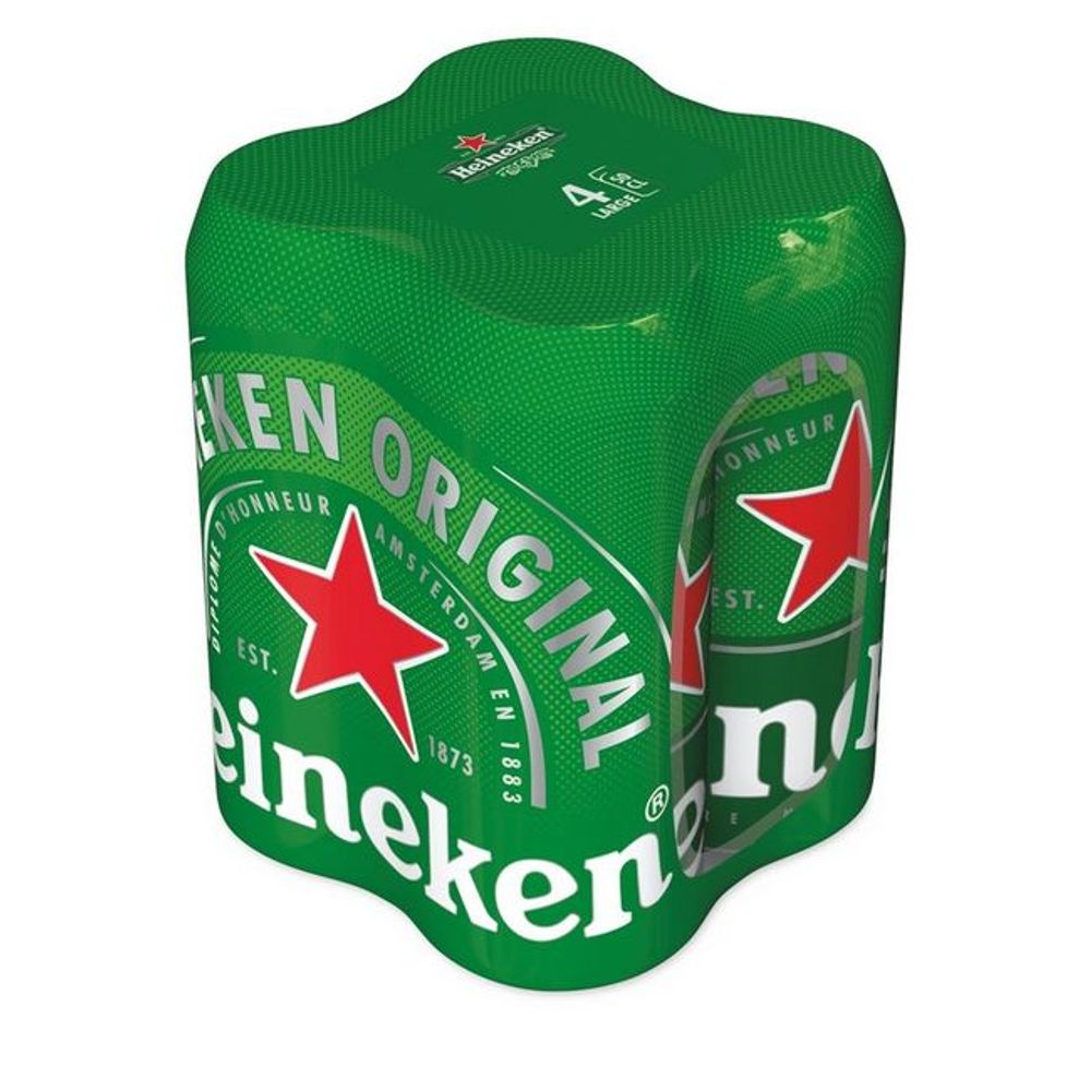 Heineken pivo limenka 4x0.5l  slika 1