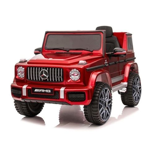 Licencirani auto na akumulator Mercedes G63 BBH-0002 - crveni/lakirani slika 5