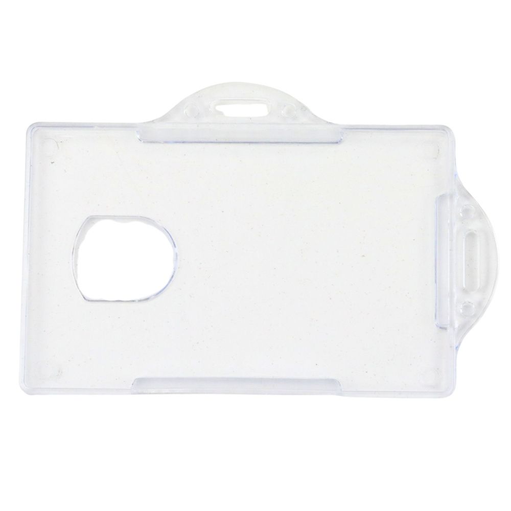 Horizontalna futrola za osobne iskaznice, tvrda plastika, prozirna, 10 komada. slika 3