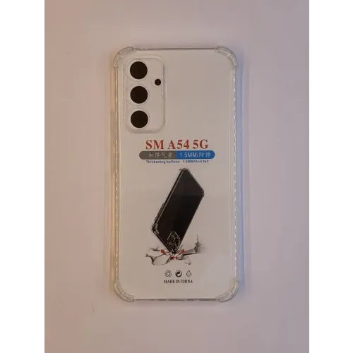 Maska za Samsung A54 transparent sa ojačanim ivicama slika 1